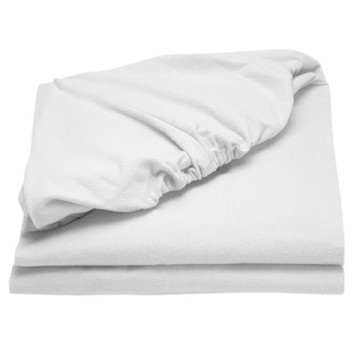 Super King Size 100% Algodão Percale Branco Hotel Lençol